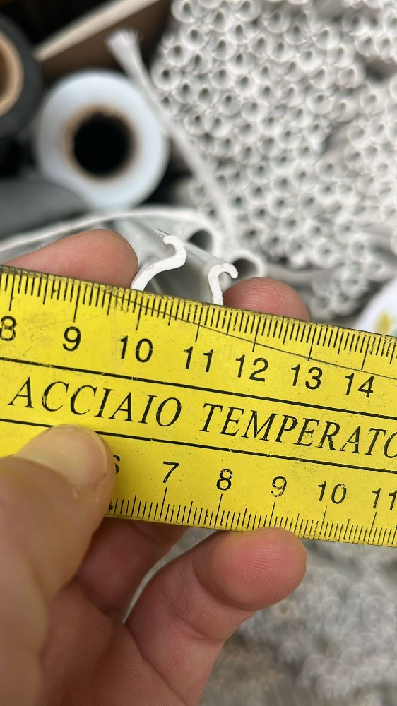 bagheta PVC 3m 8mm prins folia